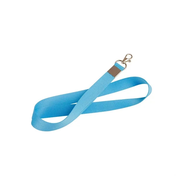 Polyester Colored Webbing ID Badge Lanyard