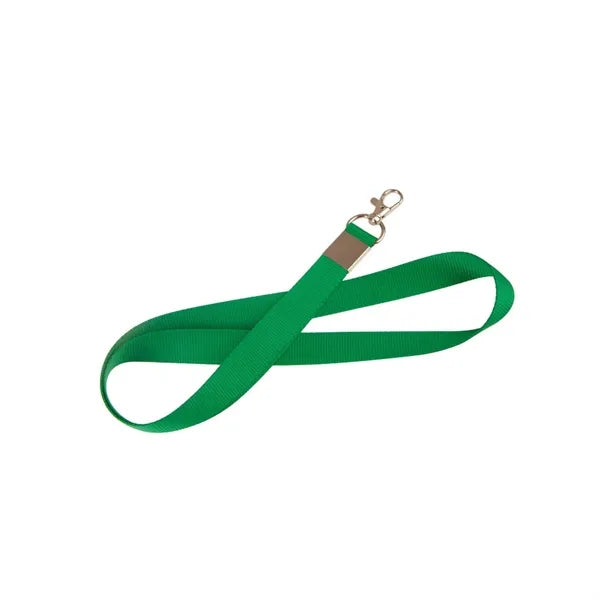 Polyester Colored Webbing ID Badge Lanyard
