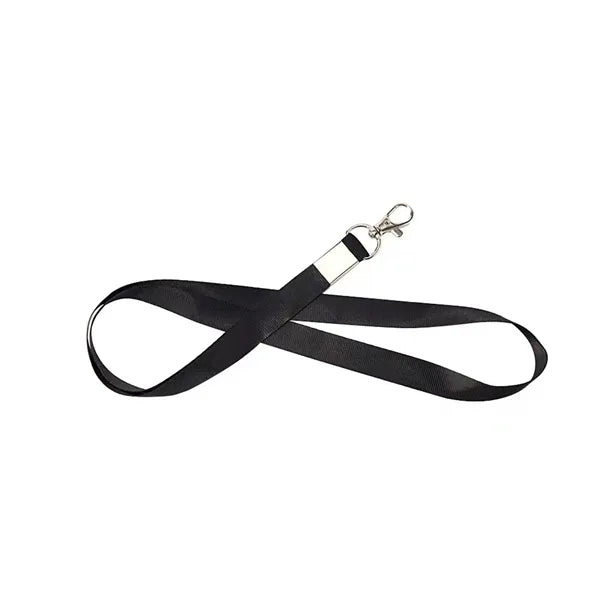Polyester Colored Webbing ID Badge Lanyard