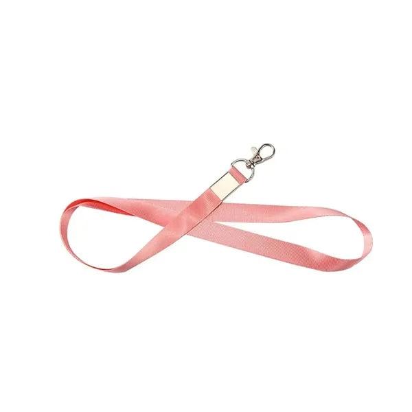 Polyester Colored Webbing ID Badge Lanyard