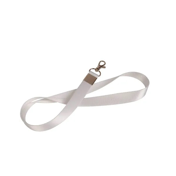 Polyester Colored Webbing ID Badge Lanyard