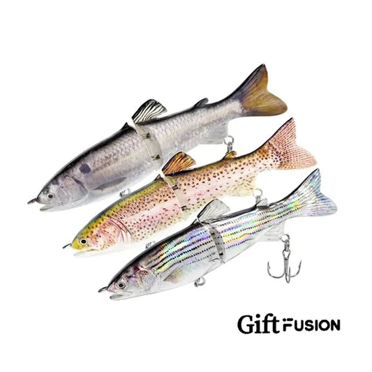 Lure Fishing Bait With Hooks For Bass Trout Artificial
