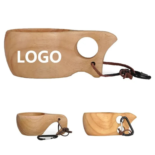 Wooden Coffee Mug with Handle