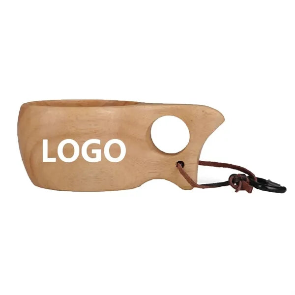 Wooden Coffee Mug with Handle