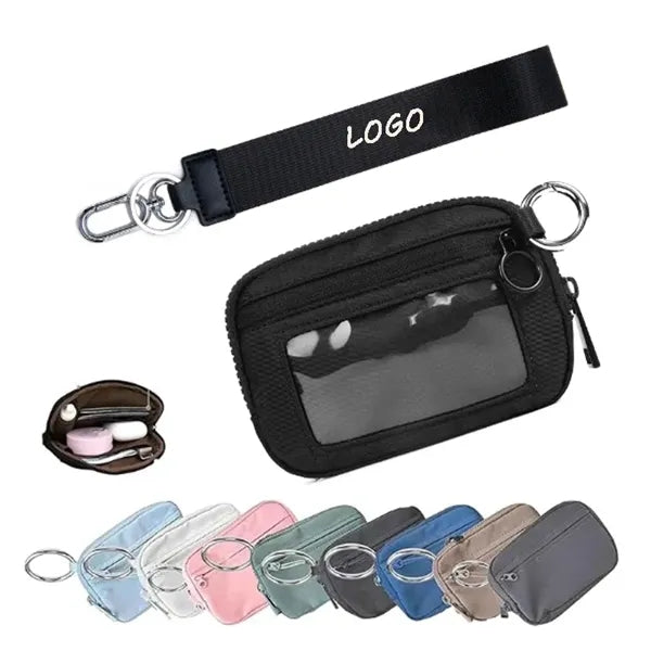 Nylon Key Chain Wallet