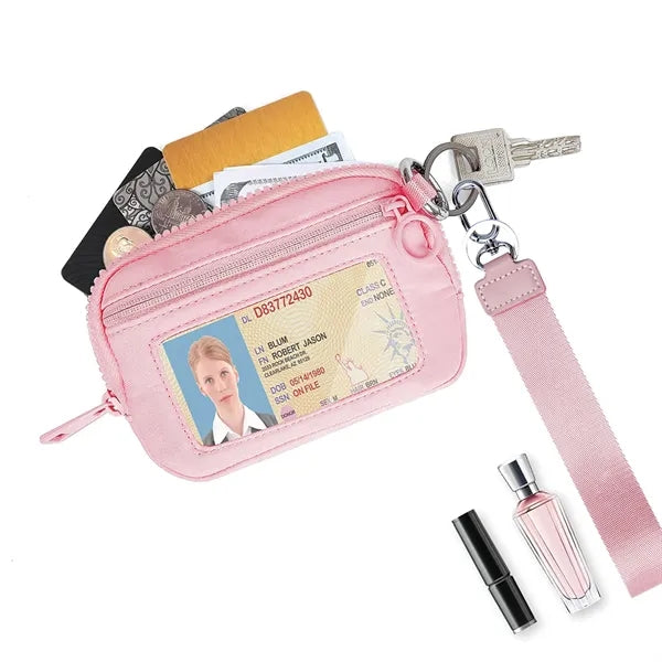 Nylon Key Chain Wallet