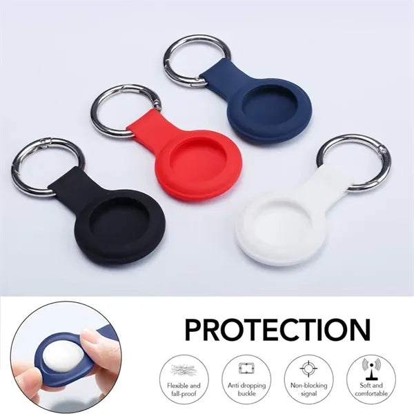 Protective Silicone Airbag Case With Keychain