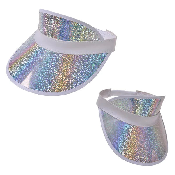 PVC Colored Sun Visor Hat