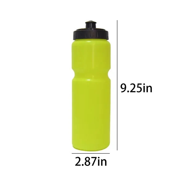 25oz Biodegradable Bicycle Sports Squeeze Water Bottle