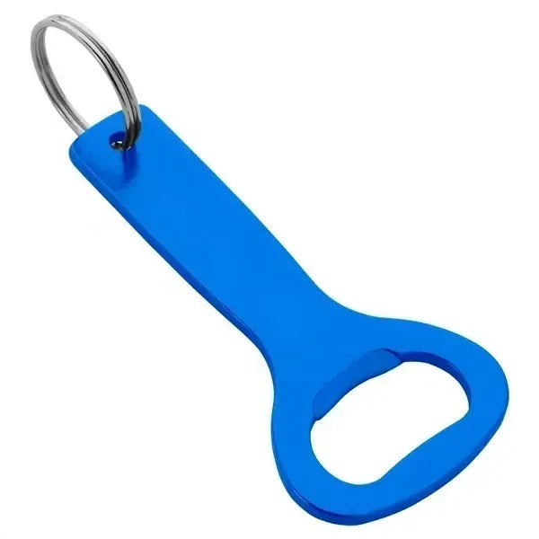 Flat Top Bottle Opener Keychain