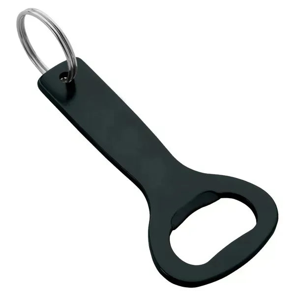 Flat Top Bottle Opener Keychain