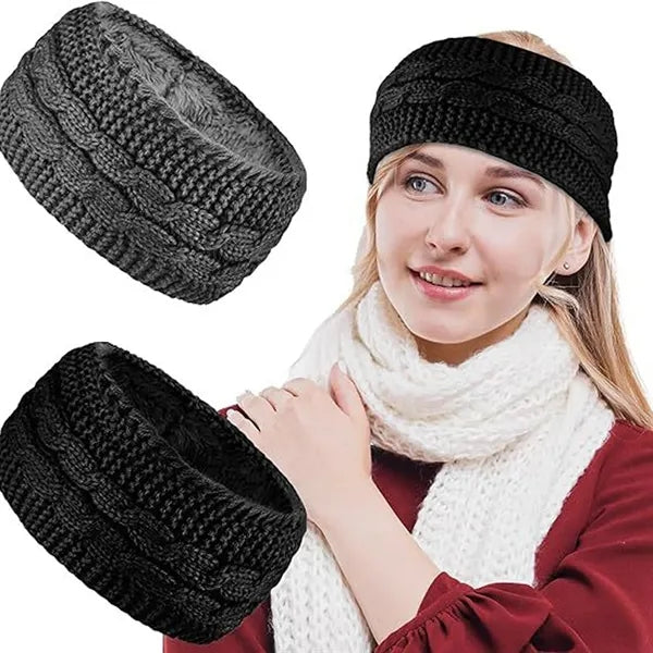 Warm sports headband