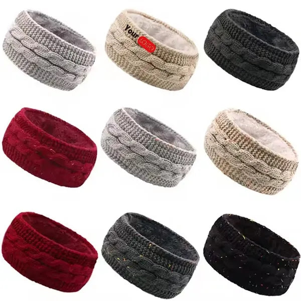 Warm sports headband
