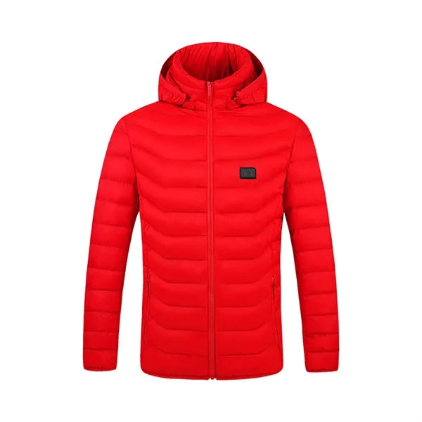 Winter USB Heating Cotton-Padded Jacket