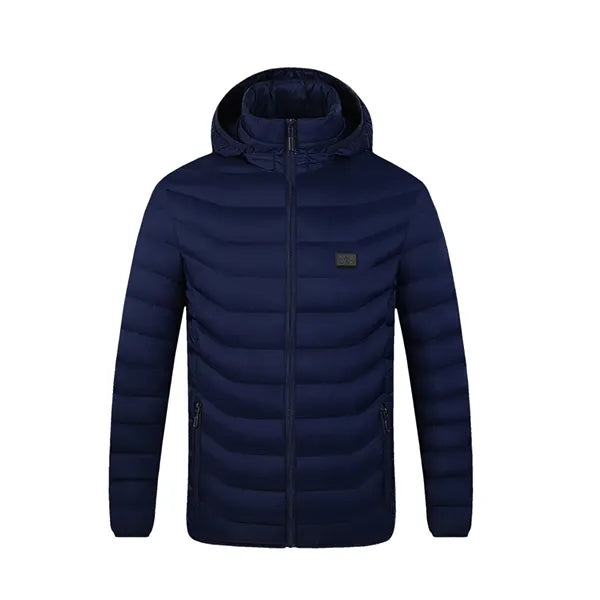 Winter USB Heating Cotton-Padded Jacket