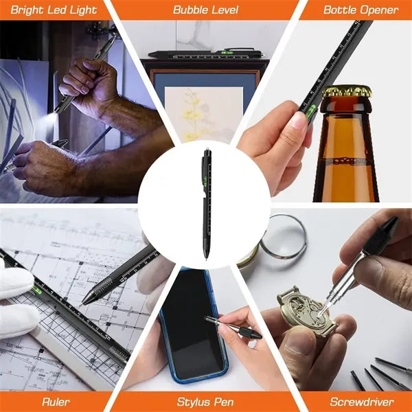 9 In 1 Multitool Ballpoint Pen