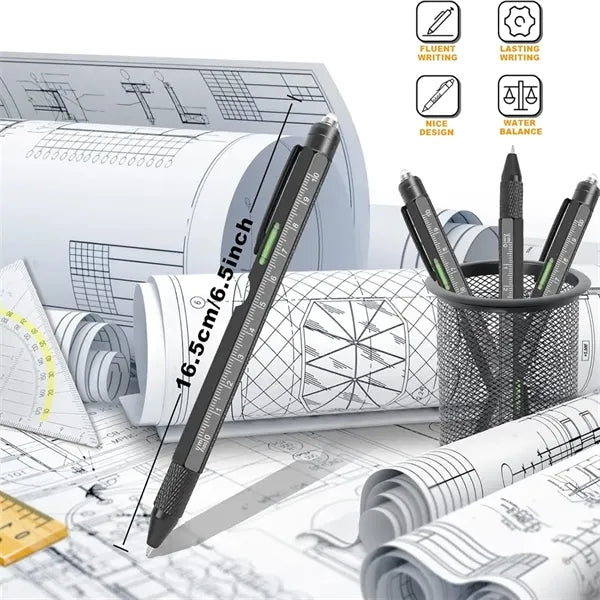 9 In 1 Multitool Ballpoint Pen