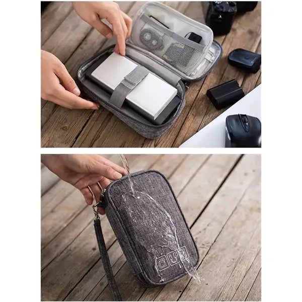 Travel Case Earphone USB Cable Storage Bag