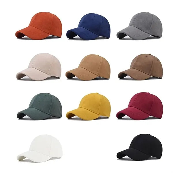 Autumn Breeze Suede Cotton Baseball Cap