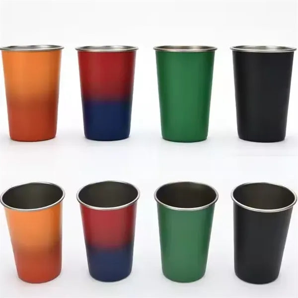 16oz 500ML Stainless Steel Single Wall Beer Cup