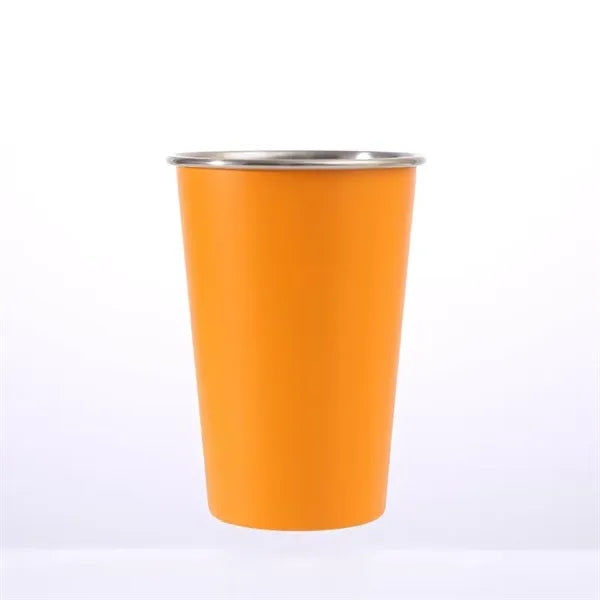 16oz 500ML Stainless Steel Single Wall Beer Cup