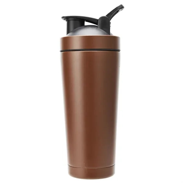 500ml Stainless Steel Protein Shaker Bottle