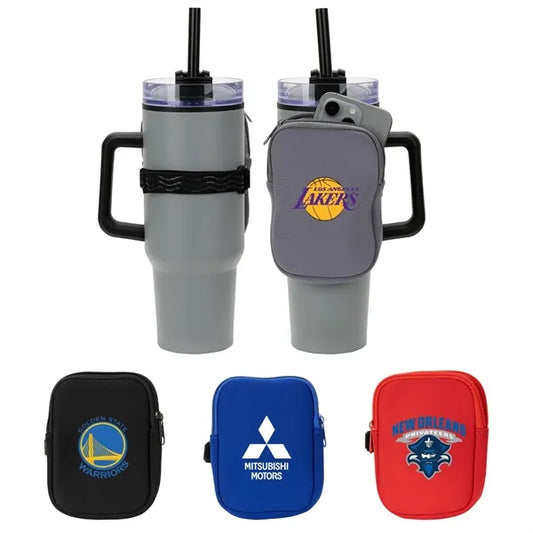 Cup Cadet Zippered Pouch