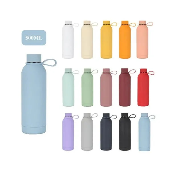 17oz 500ml Stainless Steel Sports Water Bottle