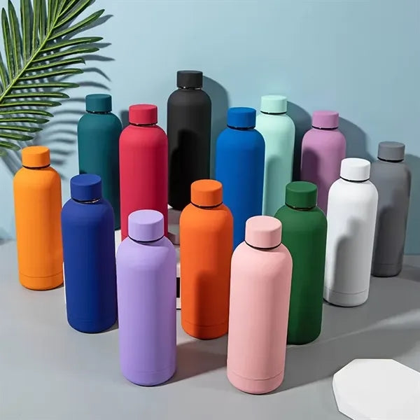 17oz 500ml Stainless Steel Sports Water Bottle