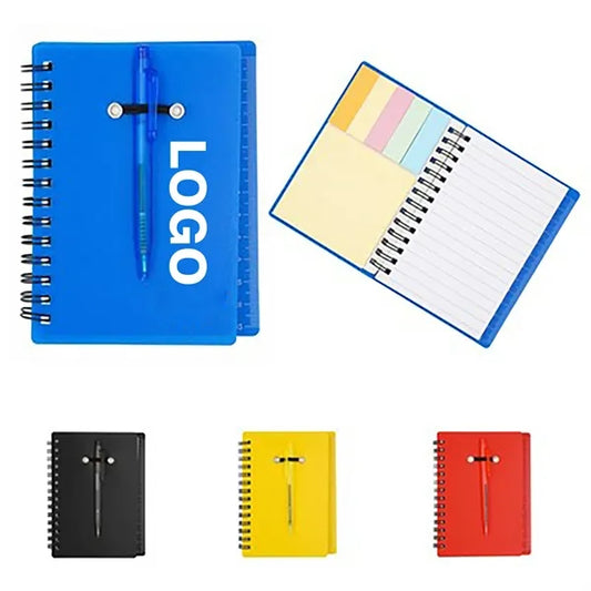 Sticker Notebook with Pen
