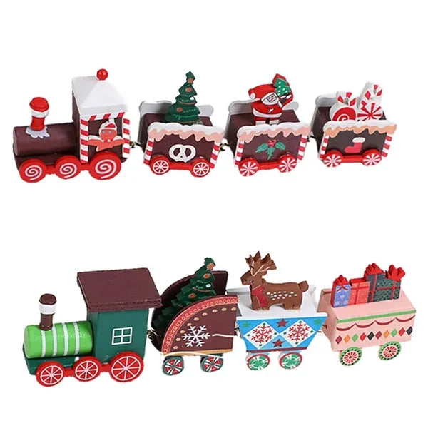 Wooden Holiday Train