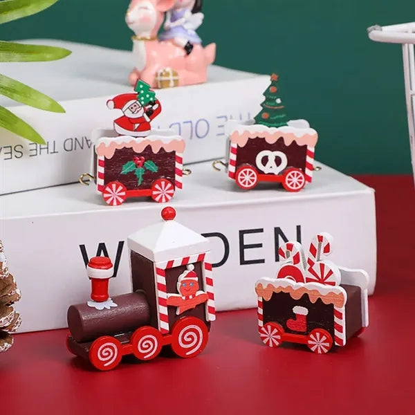 Wooden Holiday Train