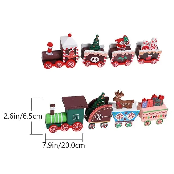 Wooden Holiday Train