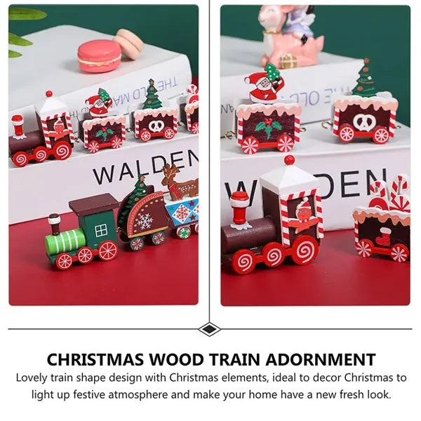 Wooden Holiday Train