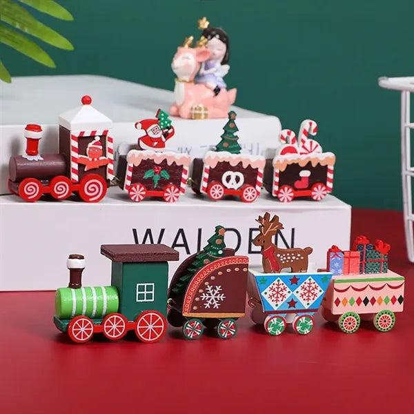Wooden Holiday Train