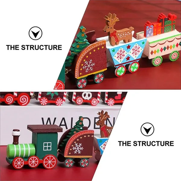 Wooden Holiday Train