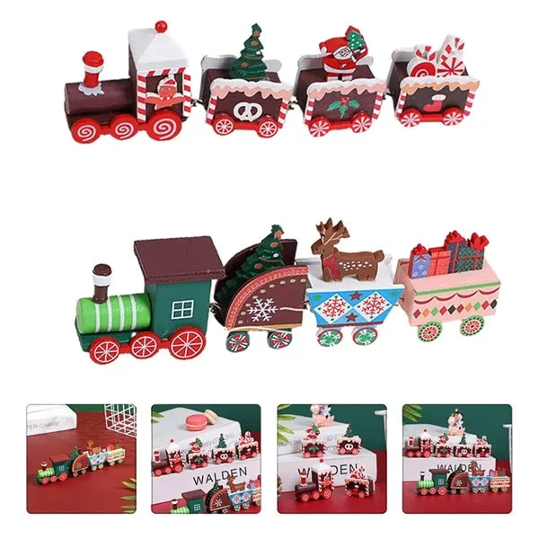 Wooden Holiday Train
