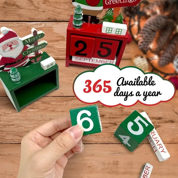 Wooden Countdown Calendar