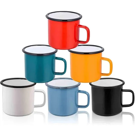 12 oz Tea Enamel Mug Camp Drinking Cups