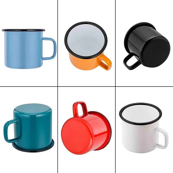 12 oz Tea Enamel Mug Camp Drinking Cups