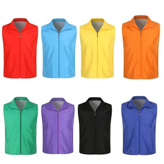 Adult Volunteer Activity Vest Supermarket Uniform Workwear