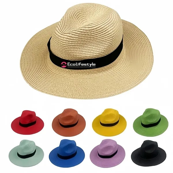 Summer Panama Straw Sun Hat