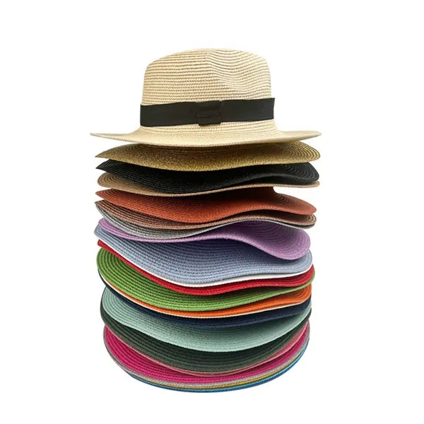 Summer Panama Straw Sun Hat