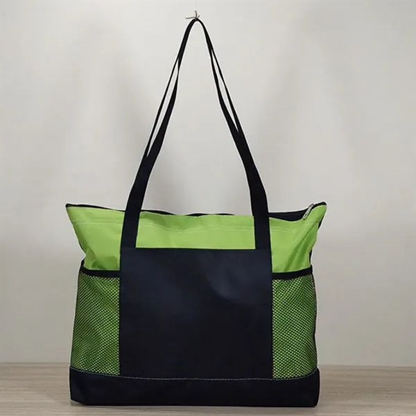 Portable Select Zipper Tote Bag Shopping Beach Travel