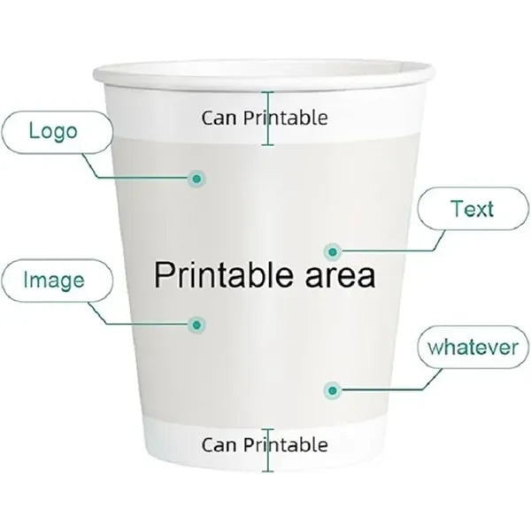 8oz 12oz 16oz Personalized Disposable Cups