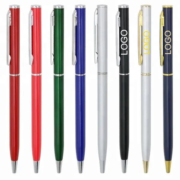 Slim Metal Hotel Pens