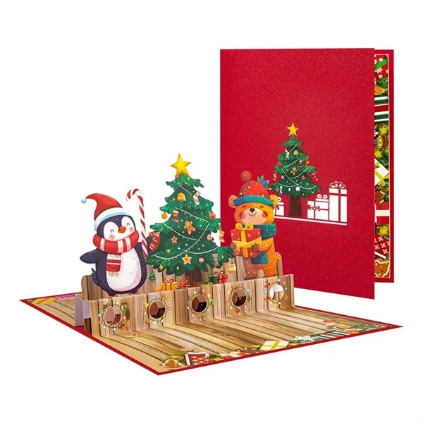3D Christmas Greeting Card