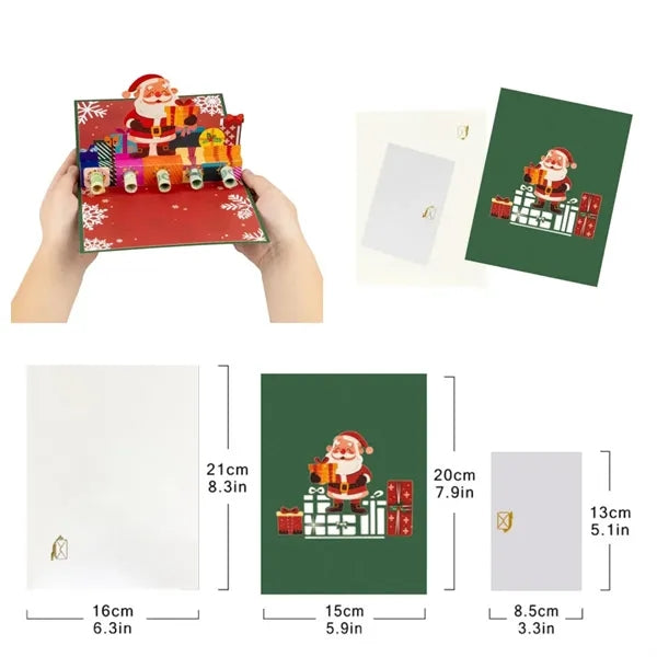 3D Christmas Greeting Card