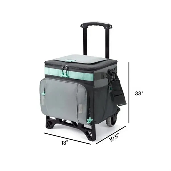 Wheeled Insulated Rolling Cooler Bag