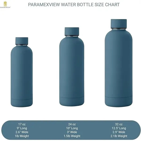 Water Bottle Double Wall Thermical Insulated Stainless Steel